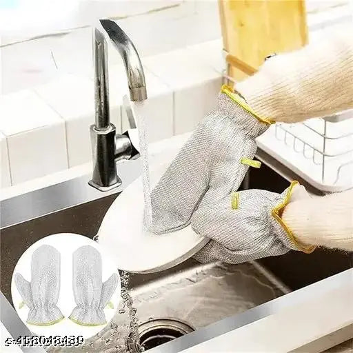 Kitchen Cleaning Gloves For Washing Dishes & Wiping Pots