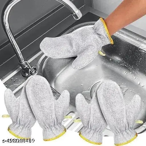 Kitchen Cleaning Gloves For Washing Dishes & Wiping Pots
