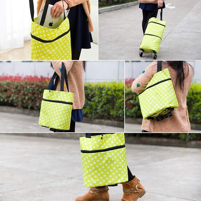 Reusable Shopping Bag With Wheels