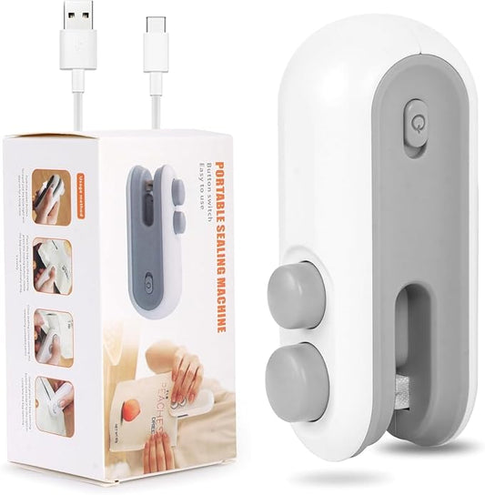 Portable Sealing Machine 2 in 1 USB Rechargeable